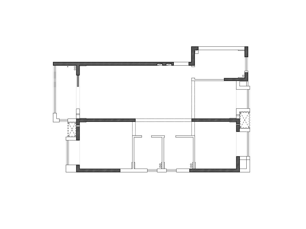 中建鉑公館127平現代風格裝修效果圖